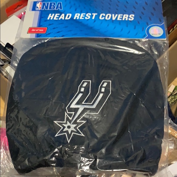 Nova San Antonio Spurs car seat headset covers - Picture 1 of 1